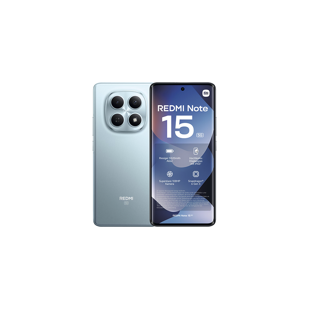 Xiaomi Redmi Note 15 5G Dual Sim 8GB RAM 256GB - Blue