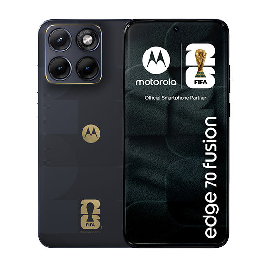 Motorola XT2605-1 Moto Edge 70 Fusion 5G 8GB RAM 256GB incl. Buds World Cup Edition - Black 