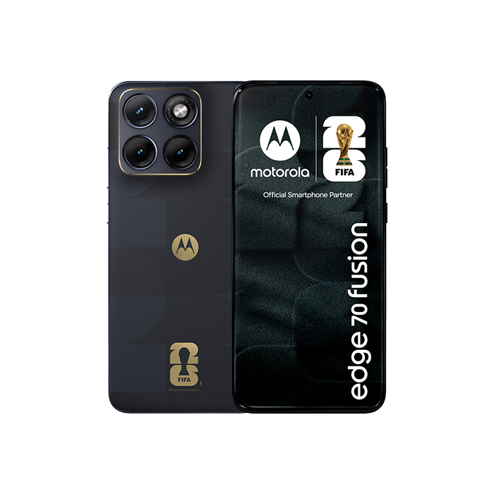 Motorola XT2605-1 Moto Edge 70 Fusion 5G 8GB RAM 256GB incl. Buds World Cup Edition - Black 
