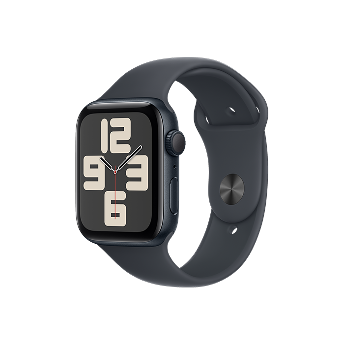 Watch Apple Watch SE2 (2024) GPS 44mm Midnight Aluminium Case with Sport Band M/L - Midnight 