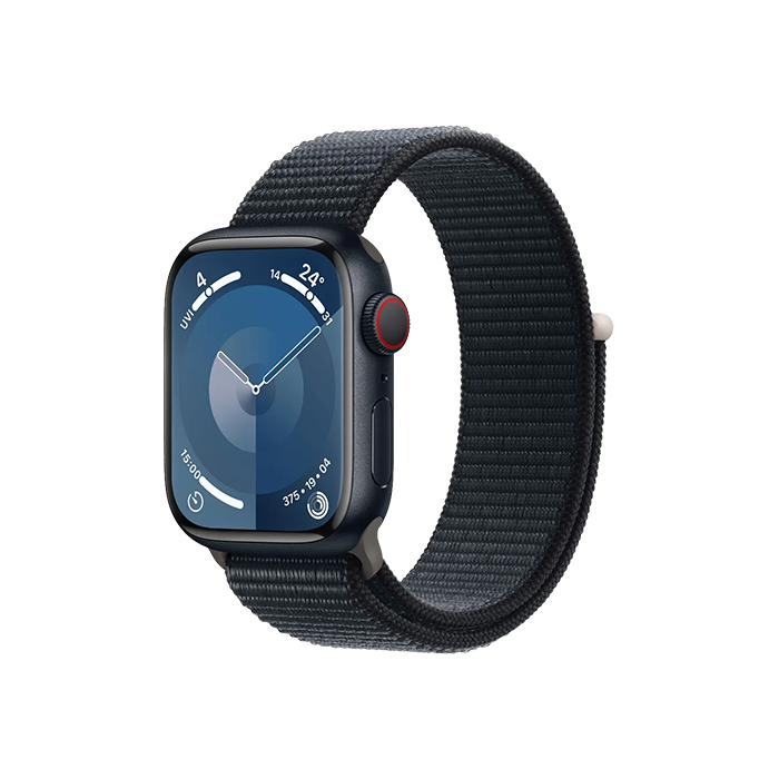 Watch Apple Watch Series 9 LTE 45mm Midnight Aluminium Case with Sport Band - Midnight