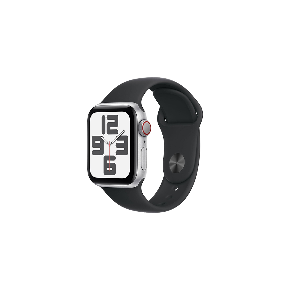 Watch Apple Watch SE2 (2024) GPS + Cellular 40mm Midnight Aluminum Case with Sport Band S/M - Midnight