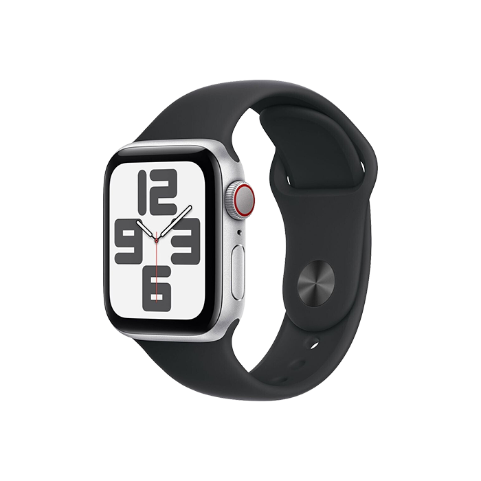 Watch Apple Watch SE2 (2024) GPS + Cellular 40mm Midnight Aluminum Case with Sport Band S/M - Midnight