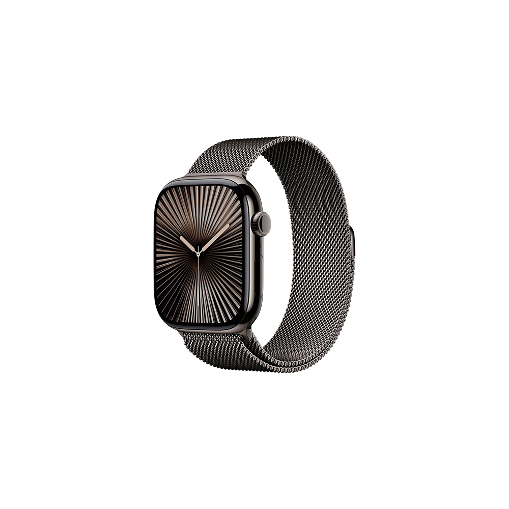 Watch Apple Watch Series 10 GPS + Cellular 46mm Slate Titanium Case with Milanese Loop M/L - Titanium