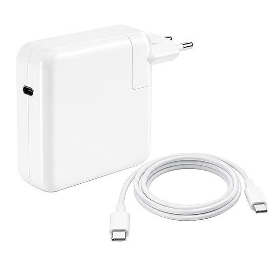 JLC EU 96W Type C Power Adapter + Cable - White (Bulk)