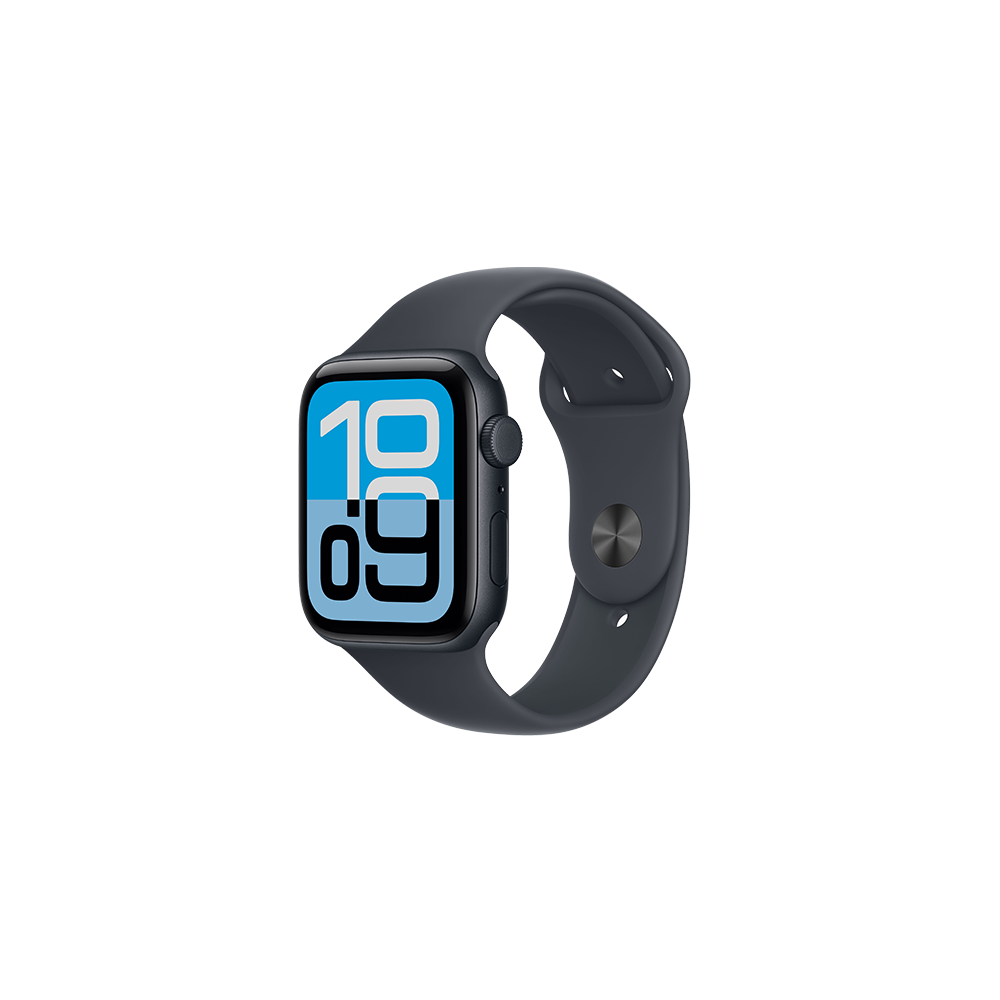 Watch Apple Watch SE 3 (2025) LTE 44mm Midnight Aluminium Case with Sport Band M/L - Midnight
